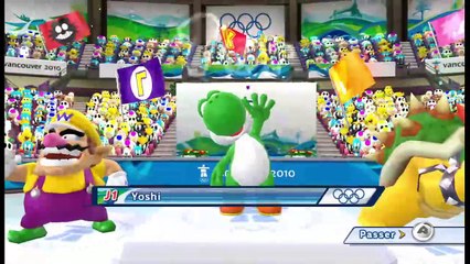 Video herunterladen: Mario & Sonic aux Jeux olympiques d'hiver online multiplayer - wii