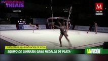 Selección Mexicana de Gimnasia Rítmica obtiene medalla de plata en Grand Prix Francia