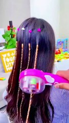 Máquinas de Cabelos #brinquedo #cabelo #brinquedos #maquinadefazertranças #tranças #glithernocabelo