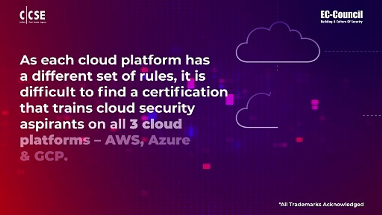Learn AWS, Azure and GCP in cloud security