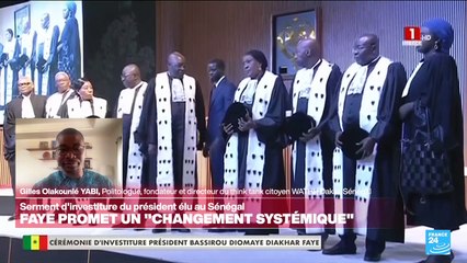 Le président élu au Sénégal promet un "changement systémique"