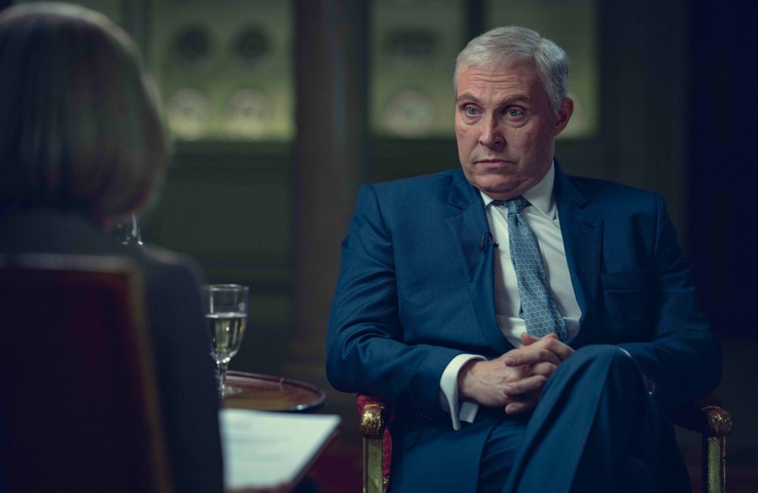 Rufus Sewell needed a large bum double for a Prince Andrew scene in Scoop