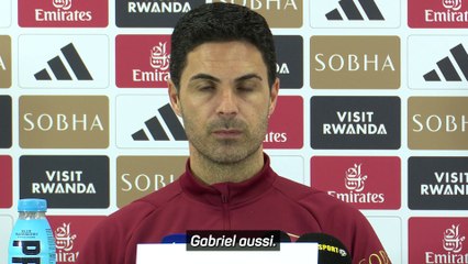 Arteta sur le duo parfait Saliba-Gabriel : "Je m'en suis rendu compte quand j'ai envoyé Saliba à l'OM !"