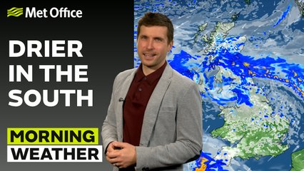 Met Office Morning Weather Forecast 02/04/24-Wet north, brighter south