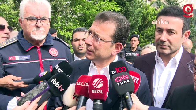 Ekrem İmamoğlu, Gayrettepe yangınıyla ilgili açıklama yaptı: Kaçak bir müdahale içeride yürütülmüş
