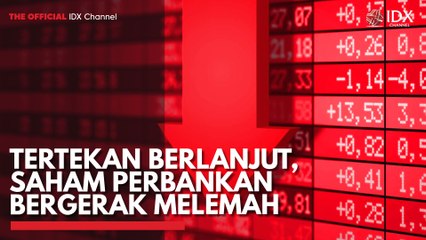 Tertekan Berlanjut, Saham Perbankan Bergerak Melemah
