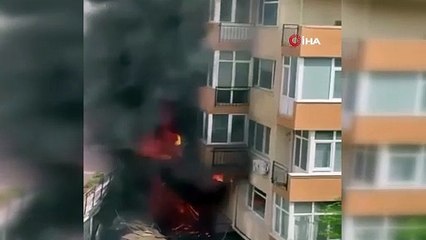 Yangının görgü tanıkları dehşet anlarını anlattı! 'Sürünerek çıktık'