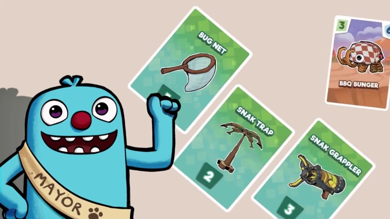Bugsnax: Der Steam-Hit stellt sein neues Brettspiel-Spinoff im witzigen Trailer vor