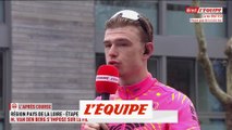 Van den Berg : «C'est bien de gagner dès cette première étape» - Cyclisme - Région Pays de la Loire