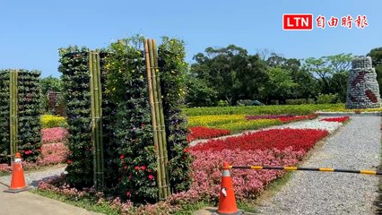 基隆中正公園國民廣場春意盎然，清明賞花最佳時機🌸