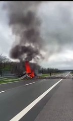 Incidente in Ferrari in autostrada