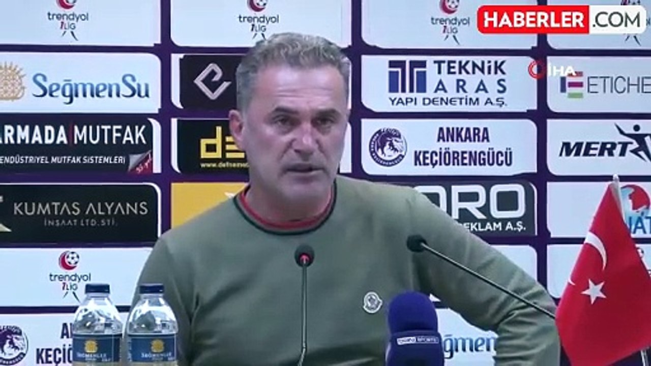 Ankara Keçiörengücü Teknik Direktörü Tahsin Tam: 'En etkisiz, en verimsiz maçımızdı'