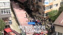 Un incendio deja al menos 29 muertos en una discoteca de Estambul (Turquía)