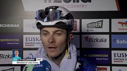 Lapeira : "J'arrive aussi à gagner en World Tour où le niveau est tout autre, c'est génial"