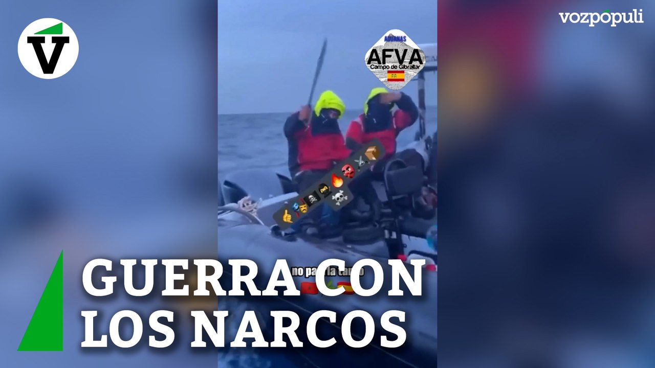La guerra contra los narcos se recrudece desde Barbate: amenazas a los agentes con un machete de grandes dimensiones