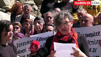 Çamlıhemşin'de Yol Genişletme ve Tünel Çalışmalarına Tepki