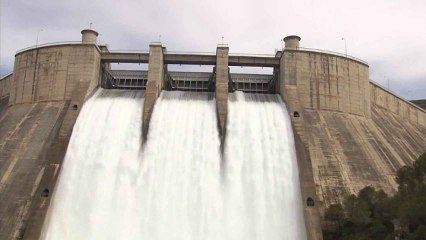 La lluvia de Semana Santa llena los embalses.