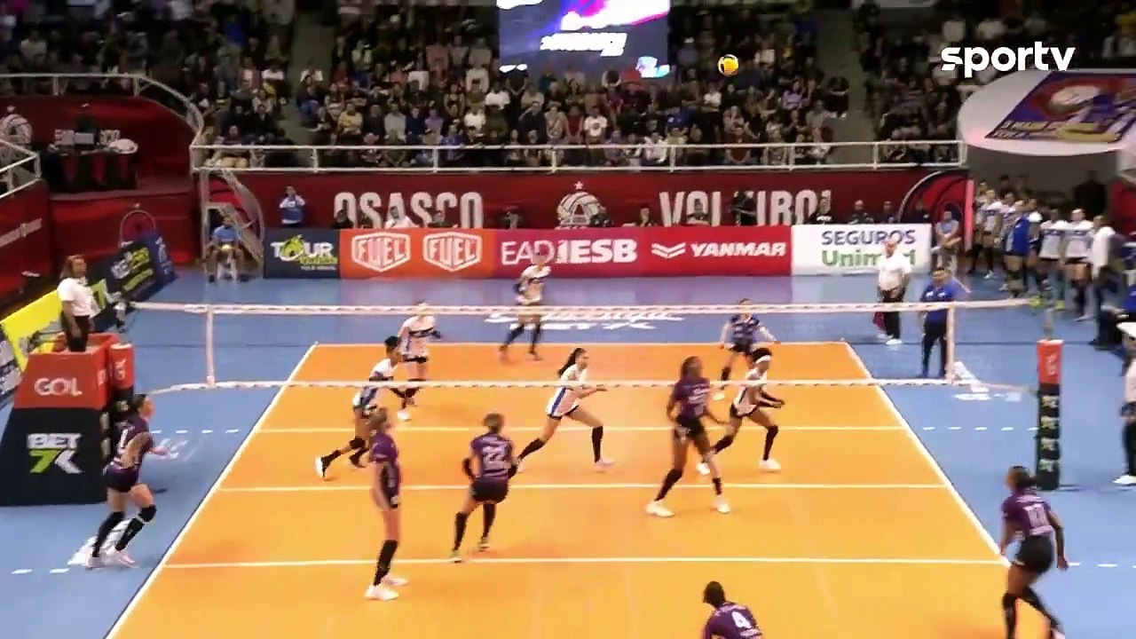 OSASCO 3 X 0 PINHEIROS - MELHORES MOMENTOS - SUPERLIGA FEMININA DE VOLEI 2024