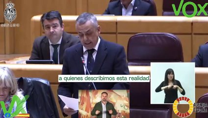 Angel Pelayo Gordillo. Pregunta en Pleno del Senado sobre Inmigración. 02.04.2024