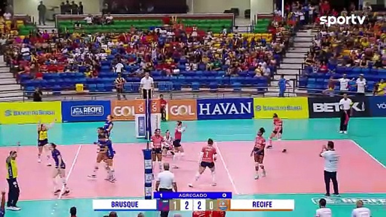 RECIFE 1 X 3 BRUSQUE - MELHORES MOMENTOS - SEMIFINAL SUPERLIGA B FEMININA 2024