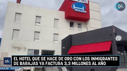 El hotel que se hace de oro con los inmigrantes de Barajas ya factura 3,3 millones al año