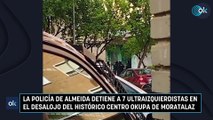 La Policía de Almeida detiene a 7 ultraizquierdistas en el desalojo del histórico centro okupa de Moratalaz
