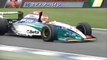 F1 – Eddie Irvine (Jordan Peugeot V10) laps in qualifying – Germany 1995