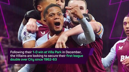 Man City v Aston Villa: another twist in the title race?