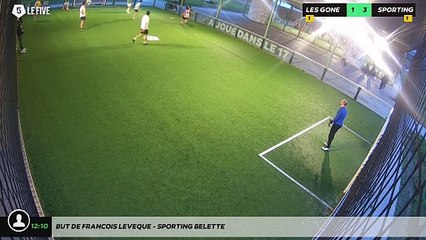 But de FRANCOIS LEVEQUE - SPORTING BELETTE