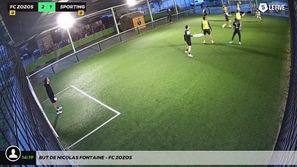 But de Nicolas Fontaine - FC ZOZOS