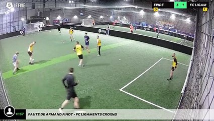 Faute de Armand Finot - FC Ligaments Croisés