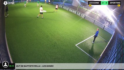 But de Baptiste Pella - LES GONES