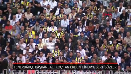 İZLE | Ali Koç'tan Erden Timur'a çok sert sözler! (VİDEO)