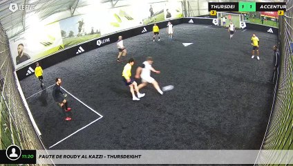 Faute de Roudy AL KAZZI - THURSDEIGHT