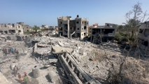 قصف إسرائيلي ليلي استهدف منطقة حكر الجامع بدير البلح