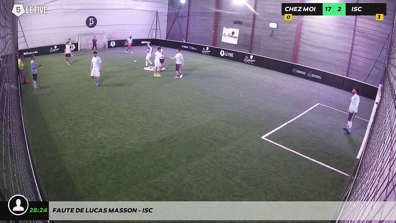 Faute de Lucas Masson - ISC