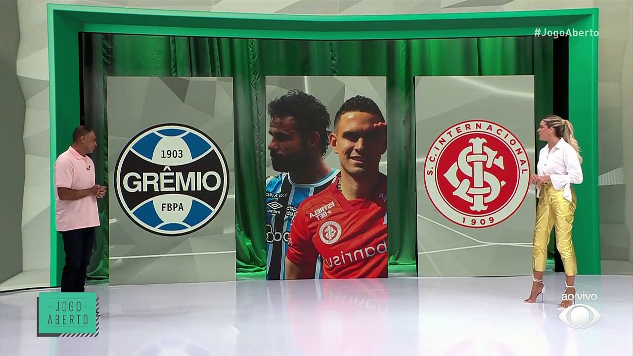Renata Fan e Denílson projetam estreia do Inter na Sul-Americana e Grêmio na Libertadores