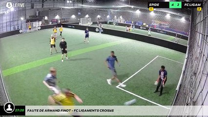 Faute de Armand Finot - FC Ligaments Croisés