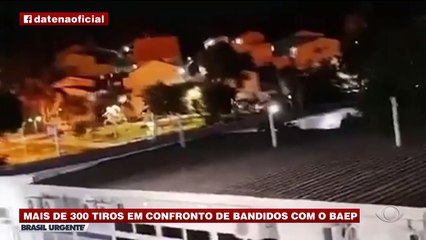 Guerra no Litoral: mais de 300 tiros em confronto de bandidos e BAEP