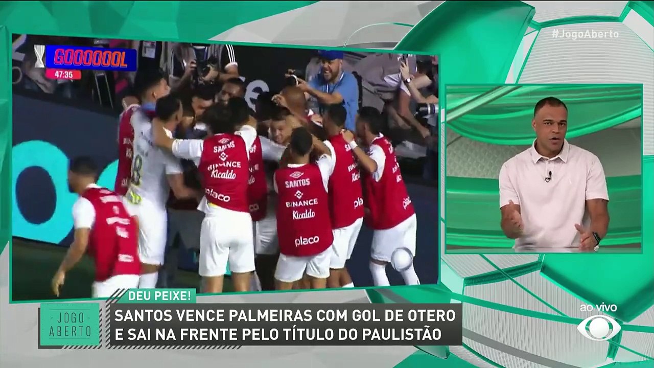 Renata Fan e Denílson analisam Santos x Palmeiras, pelo jogo de ida da final do Paulistão
