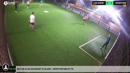 But de Alec de Bonet d'Oléon - SPORTING BELETTE