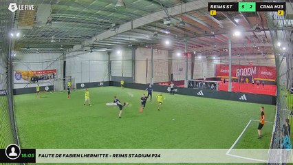 Faute de fabien lhermitte - Reims stadium p24