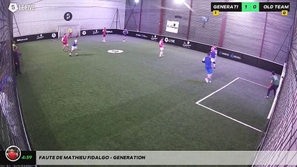 Faute de Mathieu FIDALGO - GENERATION