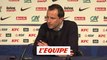 Stéphan : «C'est frustrant» - Foot - Coupe - Rennes