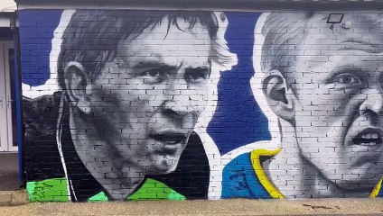 Pompey mural unveiled celebrating some of the club's biggest legends