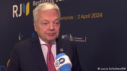EU's justice commissioner speaks to DW on Ukraine