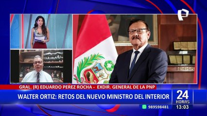 Perez Rocha sobre nuevo ministro del Interior: "Si mantiene el mismo equipo que Torres, no esperemos nada"