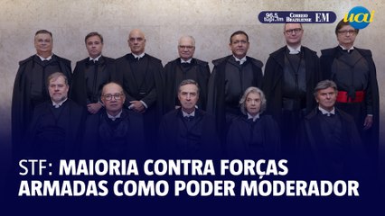 STF forma maioria contra noção das forças armadas como poder moderador