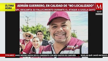 SSPC descarta muerte de Adrián Guerrero  durante ataque a Gisela Gaytán; estaría desaparecido