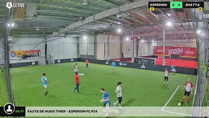 Faute de Hugo THIER - Esperion FC p24